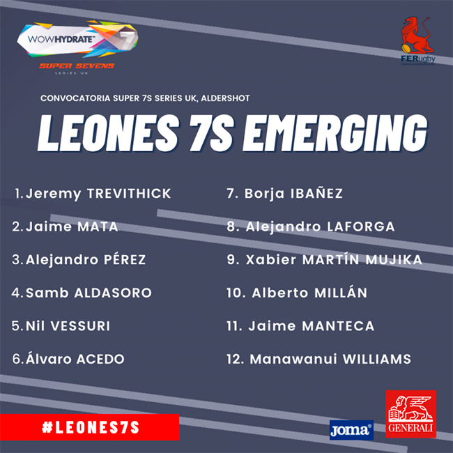 Talla Samb Aldasoro formará parte de la Concentración de la Selección 7s Emerging